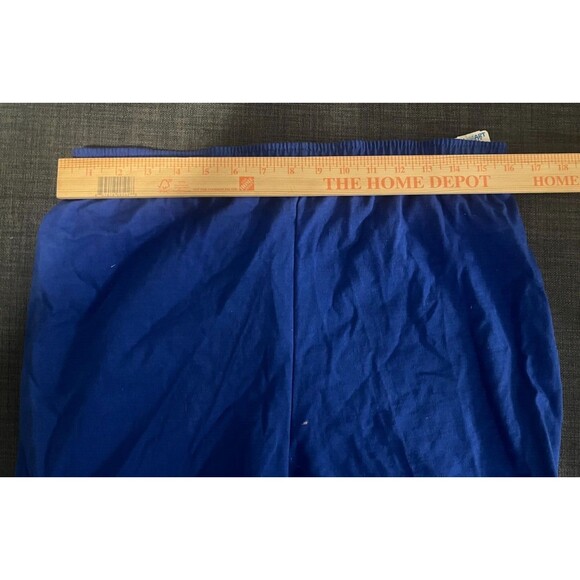 Vintage Spalding Basketball Shorts  Size M 90s Brand New Made in USA Blue - Picture 7 of 7